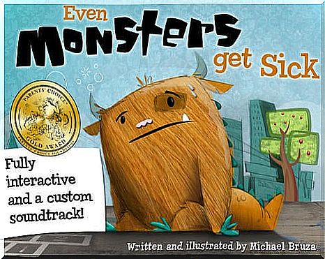 Even monster get sick, one of the best apps for kids