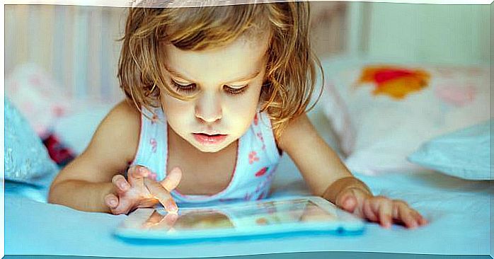 The use of touch screens alters your child's sleep