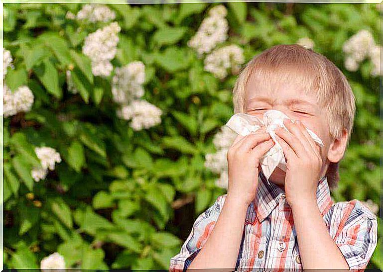 The most common allergies in children