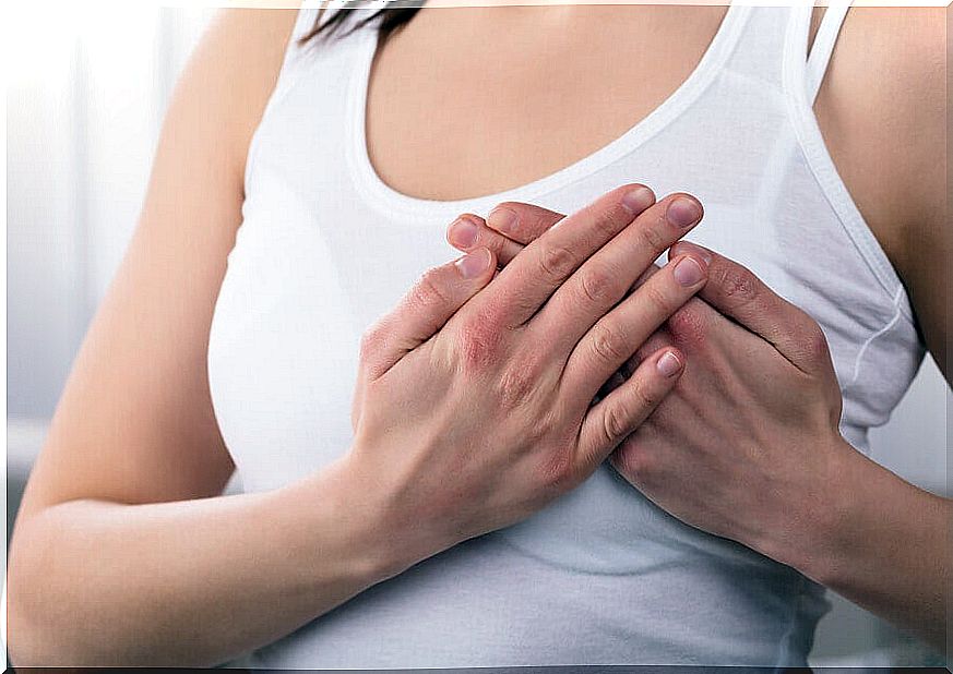 What is breast engorgement?